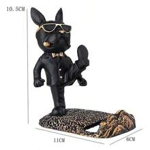 Dudukan Ponsel Kustom dengan Figur Anak Anjing Lucu, Hadiah Dekorasi Meja Kantor, Tempat Ponsel Kartun - MultiWarna - View 4