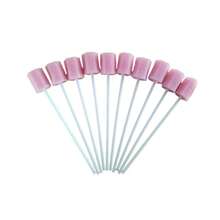 100pcs Oral Cleaning Foam Swabs, Disposable Oral Care Sponge Swabs For Teeth Care, Dental - Multicolor - View 6