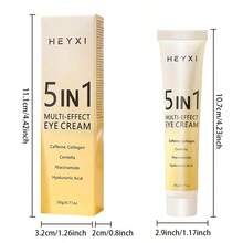 HEYXI 1PC 5 IN 1 Multi-Effect Eye Cream, Moisturizing Eye Cream, Nourishing Eye Area Skin, Suitable For Day And Night Use - 5-in-1 Eye Cream - View 12