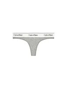 Calvin Klein [Bundle] Brave Soul Women's Thong X 2 - Grey heather+Grey heather - View 2