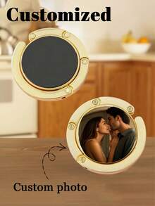 1PC Custom Personalized Fashion Bag Rack Handbag Hanger Folding Hook Rack Portable Key Rack Table Hook Hardware Travel Outdoor Storage Hanger - Multicolor - View 3