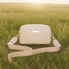 Fashionable Minimalist Girls Comfortable Coin Purse Crossbody Bag With Detachable Shoulder Strap Niche Versatile - Apricot - View 4