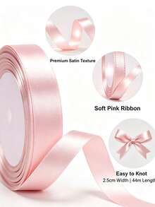1PC Designer Inspired Ribbon, Classroom Teacher Supplies Ribbons For Crafts, Scrapbook Supplies & Party Supplies, Ideal For Handmade Decorative Bows - A - View 8