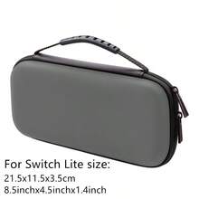 Switch2/Switch OLED/Switch/Switch Lite/Switch 2 專用收納包保護殼 - 炭灰色 - View 5