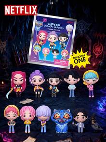 1pc Netflix K-Pop Demon Hunters Officially Licensed Series 1 Blind Bag 3D Character Clip, Cute Character Pendant Mira, Rumi, Zoey And More Styles, Portable Backpack Handbag Accessory, Fan Birthday Holiday Surprise Gift - Multicolor - View 9