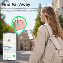 RSH 4-Pack AirTags Key Finder, Smart Tags Compatible With Find My APP (Only Compatible With IOS, Not For Android), Mini Smart Tags To Prevent Loss Of Keys, Backpacks, Luggage (Not For Android) - Color - View 5