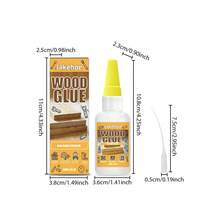1Pc 30ml/1oz Strong Bonding Wood Glue, Quick Drying & Water Resistant Woodworking Adhesive, High Bond Repair Glue For Solid Wood Furniture & DIY Crafts - Wood Glue for Home Use - View 9