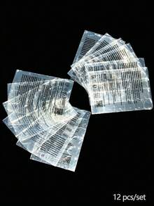 Breathable Double-Sided Adhesive Tape, Suitable For Nail Art Auxiliary Tools, DIY Nail Stickers - Clear - View 2
