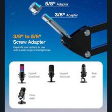 NB35-ProBoom Microphone Boom Arm, Compatible With Blue QuadCast SoloCast Fi Fine AM8 And Most Microphones, Desktop Microphone Stand With 3/8" To 5/8" Adapter - NB35-pro - View 4