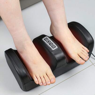 OLSKY Electric Massager, Foot Massager, Vibrating Finger Pressure For Foot Kneading, Heating Massage. Christmas Holiday Gift.