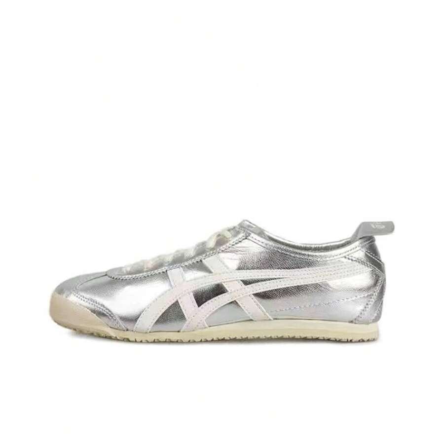 Onitsuka Tiger Women Casual Athletic Shoes - 銀色 - 查看 1