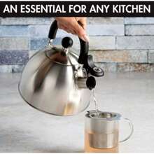 2.5L Stainless Steel Whistling Kettle Heat Resistant Handle Scratch Rust Proof Durable Stove Pot For Home Kitchen Daily Boiling Water Use - View 6