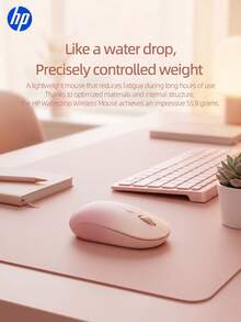 HP Wireless Silent Mouse, Ergonomic Right-Handed Design, 2.4GHz Reliable Connection, Suitable For Desktop And Laptop - View 8