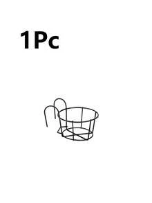 Fashionable Round Metal Hanging Planter, Suitable For Balcony, Garden And Indoor Decoration, Can Be Used To Grow Succulents And Green Plants On Hanging Rack - Multicolor - View 10