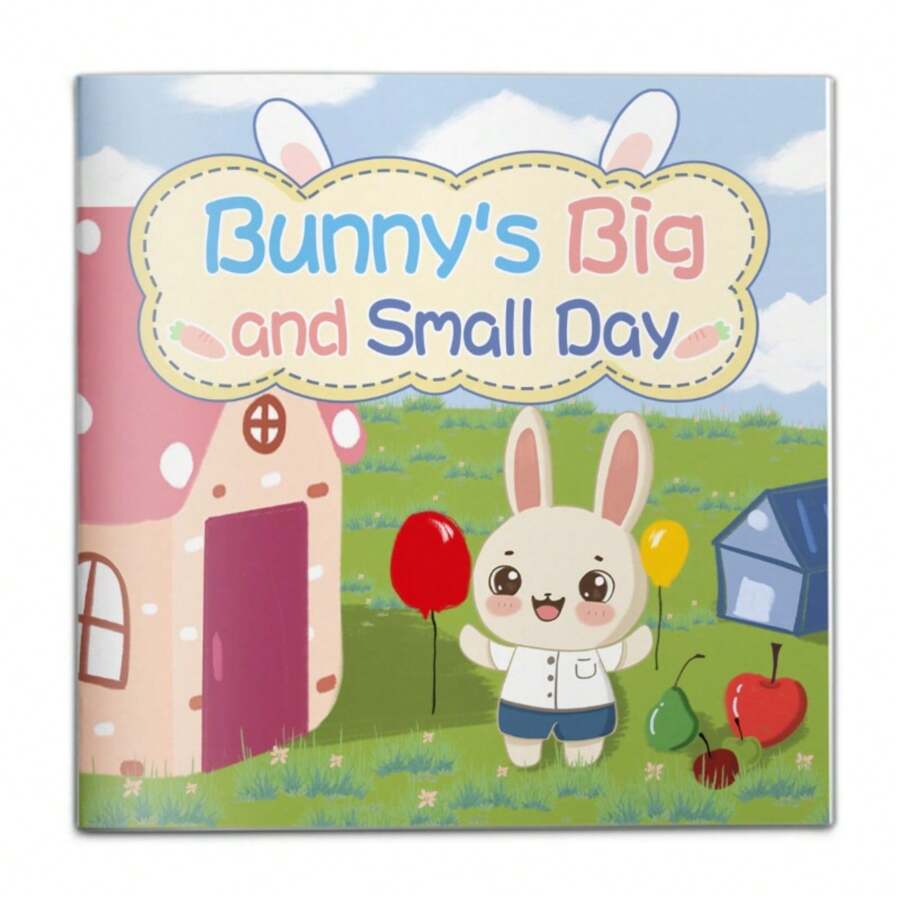 Bunny's Big And Small Day – 幼兒可愛對比學習書 | 與可愛小兔一起學習大與小 - 兔子的大大小小的一天 - 查看 1