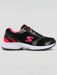 Women's SB School Gym Walking Running Sport Jet Sneakers Special Size 40 41 42 43 New Release - 黑色/粉紅色 - 查看 5