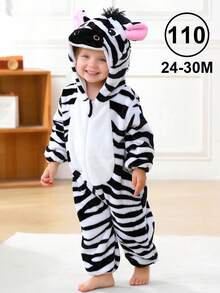 1Pc Baby Cartoon Animal Pattern Flannel Comfortable And Cute Autumn And Winter Products,Suitable For Everyday Use - Multicolor - View 27