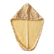 1pc Multi-Purpose Super Absorbent Leopard Print Hair Drying Cap, Made Of Soft Coral Fleece Material, Quick Drying, Suitable For Normal And Curly Hair, Soft Quick Drying Cap, Bath Cap, Absorbent Cap, Dry Hair, Bath Accessory - Multicolor - View 6