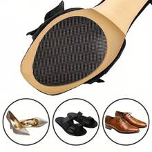 Anti-Slip Shoe Insoles, Shoe Protection Insoles, Anti-Slip Shoe Bottom, Self-Adhesive, Black - Multiple Styles - View 1