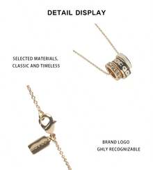 Coach Women's Necklace 408103GLD004 - Gold/Black 408103GLD004 - View 8