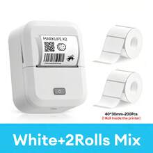 Impresora Térmica Mini Marklife X2 Bluetooth Inalámbrica Máquina de Etiquetas Adhesivas para Escuela Oficina Pequeño Negocio Impresora Multifuncional con iOS y Android - Multicolor - Ver 13