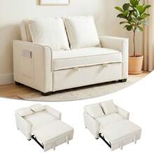 HOMCOM Futones - Beis - Ver 5
