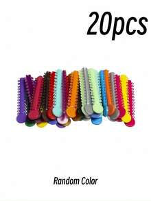 Mixed Color Plastic Rings 40pcs/Pack Educational Teaching Aids - Multicolor - View 11