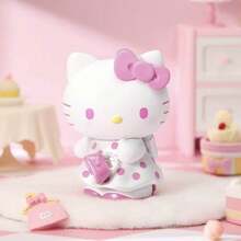 Miniso Sanrio Characters Sweet Girl Series Figure Blind Box, Solid PVC With Delicate Carving, Lovely Girly Character Styling, Cute Tabletop Decor, Exquisite Desktop Display Ornament, Classic Cartoon IP Collectible Toy For Hobbyists (1 PC Random Delivery) - Multicolor - View 4