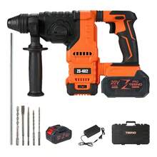 Rotomartillo Sin Escobillas Taladro Sds-plus Teeno-zs402 - Naranja - Ver 1