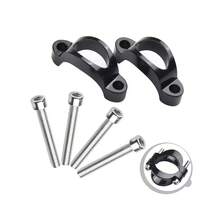 1set MTB Road Bicycle Handlebar Extended Bracket Aluminum Alloy Rising Spacer For TT Handlebar Parts Handlebar 31.8mm Riser Spacer Kits 10/20mm - Multicolor - View 6
