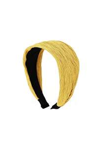 1pc Women's Solid Color Wide Headband, Multiple Colors Available, Suitable For Commuting, Travel And Daily Face Washing - Multicolor - View 9
