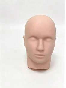 1pc Eyelash Extension Training Mannequin Head - Eyelash Extension Practice Model - Beauty Massage Training Head - Makeup Eyebrow Microblading Dummy Head - Soft Silicone Material - Eyelash Extension Tools - Multicolor - View 14