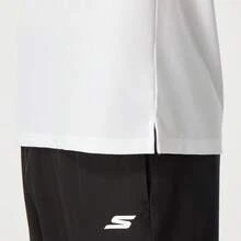Skechers Men's Piqué Quick-Dry Polo Shirt With Small Logo Embroidery - White - View 8