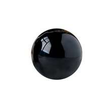 1 pieza Esfera de obsidiana negra natural, bola de cristal grande, piedra curativa, gema de obsidiana, cristal decorativo de vidrio para decoración del hogar, 30/40/50 mm - Multicolor - Ver 13