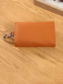 Mini Compact Minimalist Fashionable Practical Portable Key Holder Card Holder Wallet - Multicolor - View 5