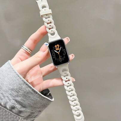 Dây đeo đồng hồ silicone có khóa ghim tương thích với Band 8Pro/9Pro/10Pro, vòng tay cho Redmi Watch 4/5/6, dây đeo thể thao thoáng khí thời trang