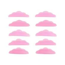 5 Pairs 5 Sizes Silicone Lash Lift Pads, 3D Curling Eyelash Perming Pads, Eyelash Extension Accessories - Multicolor - View 9
