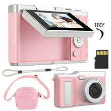 Kamera Digital, Baterai 600mAh, Kamera Digital Definisi Tinggi, Perlengkapan Perjalanan Penting, Kamera Portabel, Kamera Kompak, Desain Ringan, Kamera Modis, Cocok Untuk Pelancong dan Pecinta Fotografi, Dilengkapi Kartu Memori 32GB - X3 (dengan kartu) - View 19