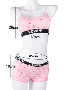 SIETEROSA 8 Sets Teen Girls Multi-Color Camisole + Panty Underwear Set Cotton Soft Comfortable Suitable For Girl Daily Wear And Sports - Multicolor - View 7