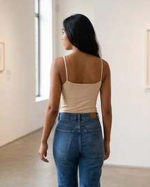 Women T-Shirts - Beis - Ver 2