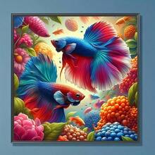 1pc DIY 5D Diamond Painting Kit, Suitable For Adults And Beginners, Craft Supplies, Applicable For Living Room, Bedroom, Office, Wall Decor Art - round diamond - View 3