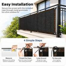 Garden Privacy & Protective Screens - Multicolor - View 8