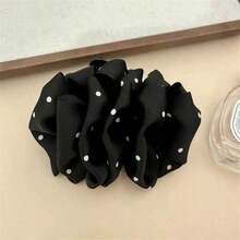 4pcs/2pcs/1pc Minimalist Vintage Floral Pattern Banana Hair Claw Clip, Suitable For Thick Hair, Elegant Fashion Versatile Travel Vacation Photo Decoration Accessory, Single-Tooth Hair Claw For Daily Outings Hair Accessory - Multicolor - View 6