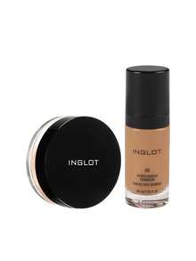 Inglot [Bundle] Hd Illuminizing Loose Powder NF 42 4.5 G + Hd Perfect Coverup Foundation 83 30 Ml - NF 42+83 - View 1