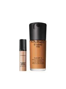 MAC [حزمة] خافي عيوب طويل الأمد برو NW35 9 مل + كريم أساس سائل ستوديو فيكس SPF 15 C8 30 مل - NW35+C8 - مشاهدة 1