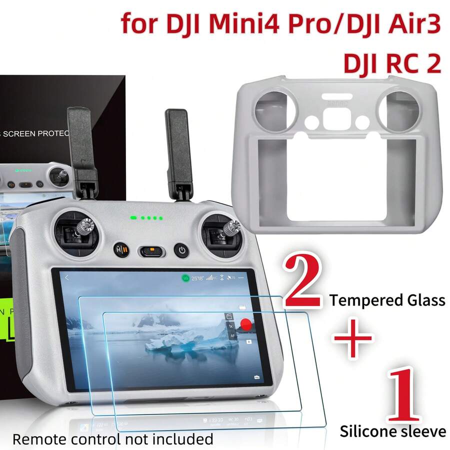 預設 2+1 件相機配件，相容 Mini 3 Pro、Air 3、RC2、Mini 4 Pro - 查看 1