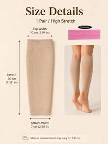 1 Pair Smooth Compression Socks, Durable Sports Accessory, Unisex Short Socks, Football Socks Suitable For Runners And Travelers - Multicolor - View 11