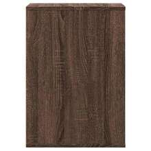 vidaXL Cassettiera, Mobile basso con 4 cassetti, Mobile per soggiorno, Mobile d'ingresso, Mobiletto, Rovere scuro 40x41x58 cm legno composito - Rovere scuro - Visualizzare 6