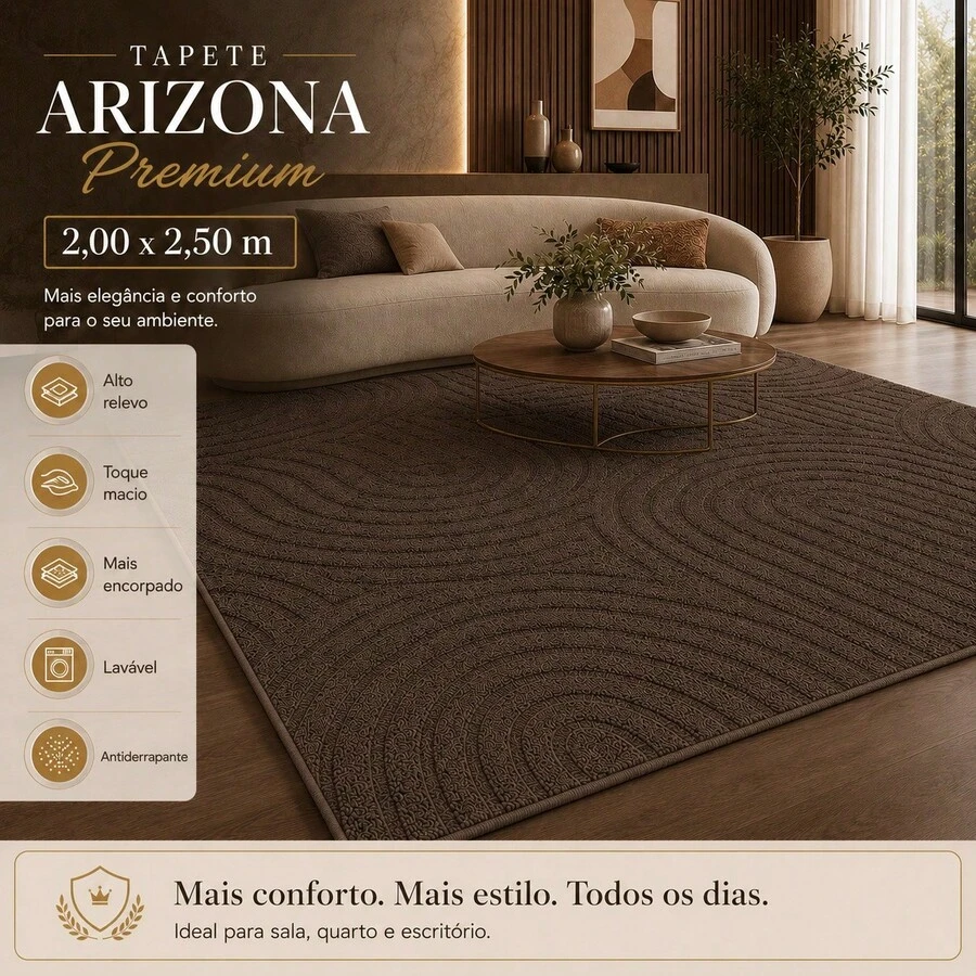 Kitchen Mats & Rugs - Mokka-Braun - Übersicht 1