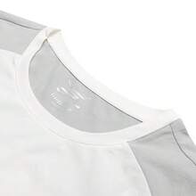 Skechers Men's Golf Color-Block Raglan Cooling Quick-Dry Crew Neck Short Sleeve T-Shirt - White - View 7